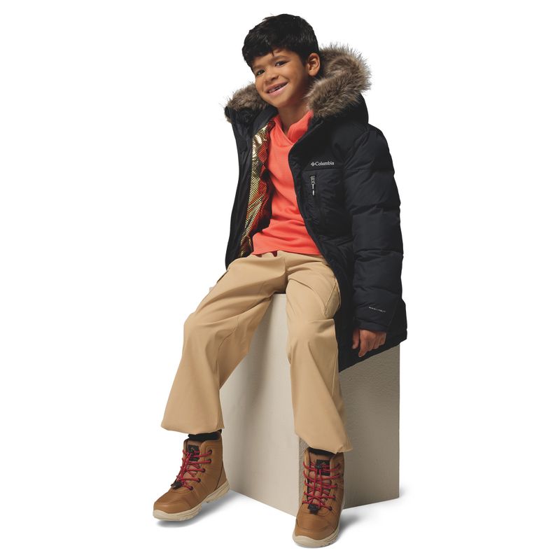 Giacca imbottita da bambino Columbia Boy's Marquam Peak Fusion II black 10