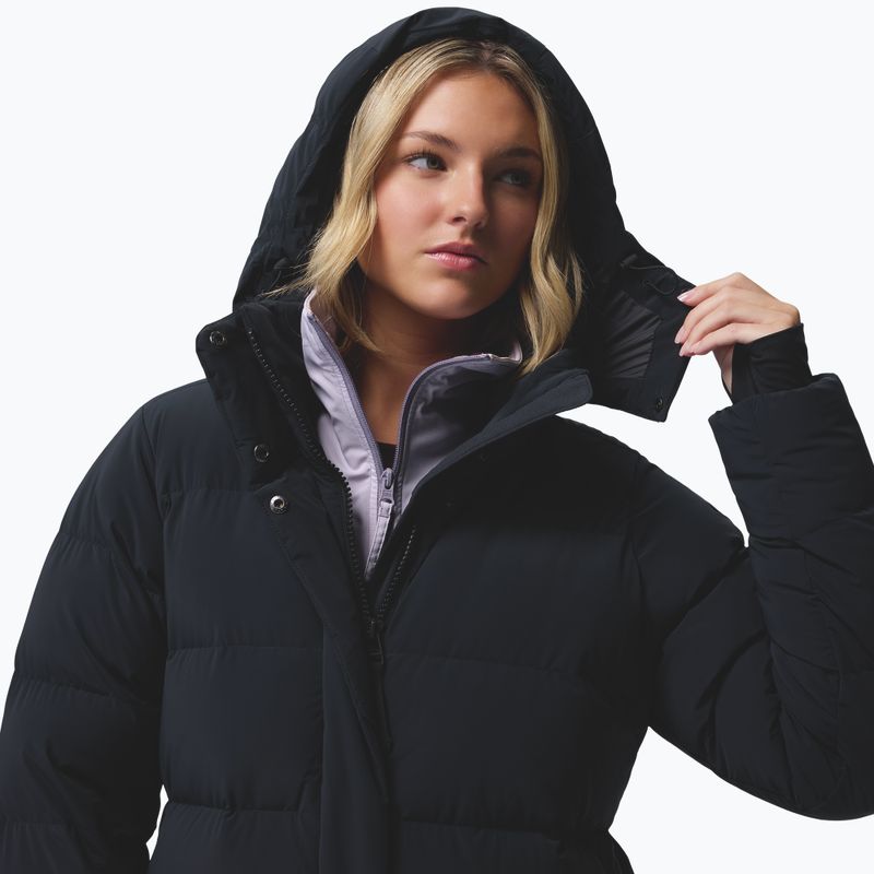 Piumino lungo donna Columbia Amaze Puff Long Hooded black 9