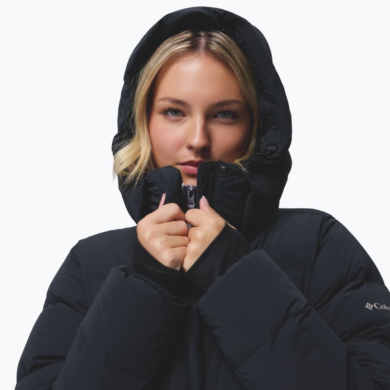 Piumino lungo donna Columbia Amaze Puff Long Hooded black 10