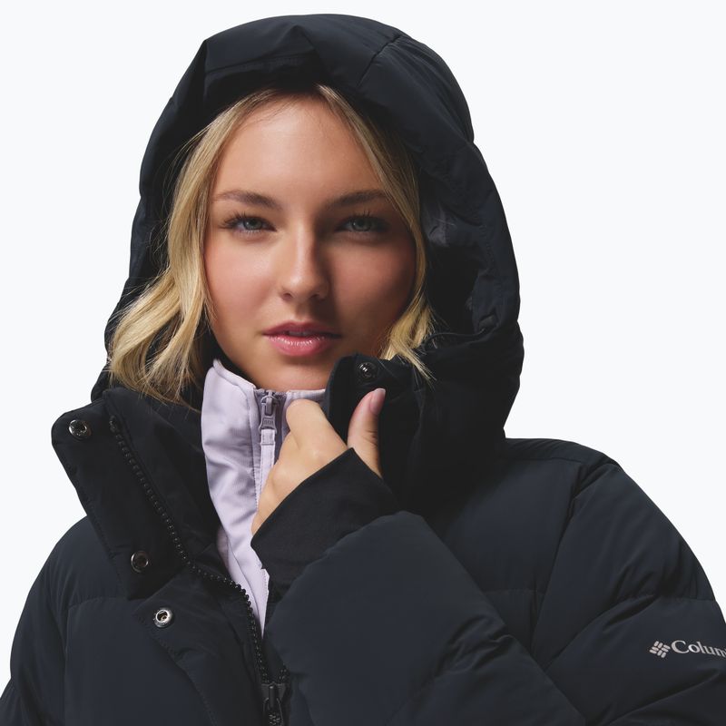 Piumino lungo donna Columbia Amaze Puff Long Hooded black 11