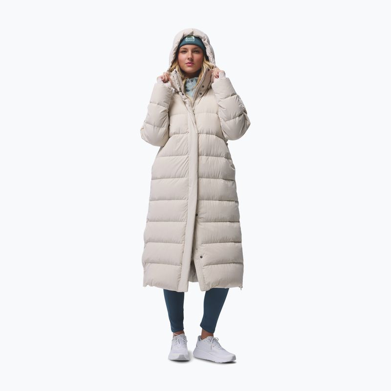Piumino donna Columbia Amaze Puff Long Hooded dark stone 4