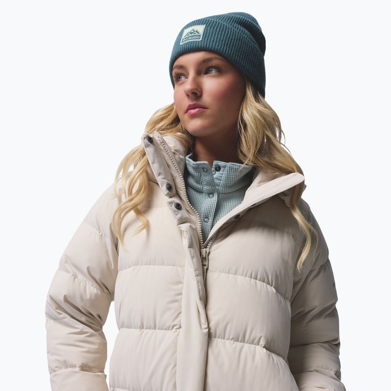 Piumino donna Columbia Amaze Puff Long Hooded dark stone 10