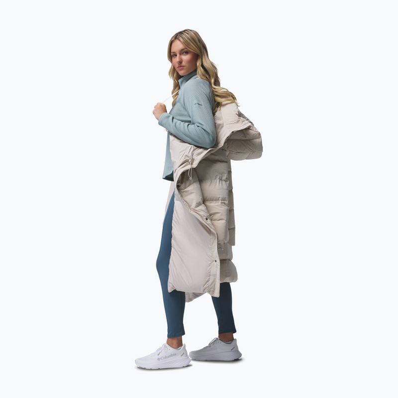 Piumino donna Columbia Amaze Puff Long Hooded dark stone 18