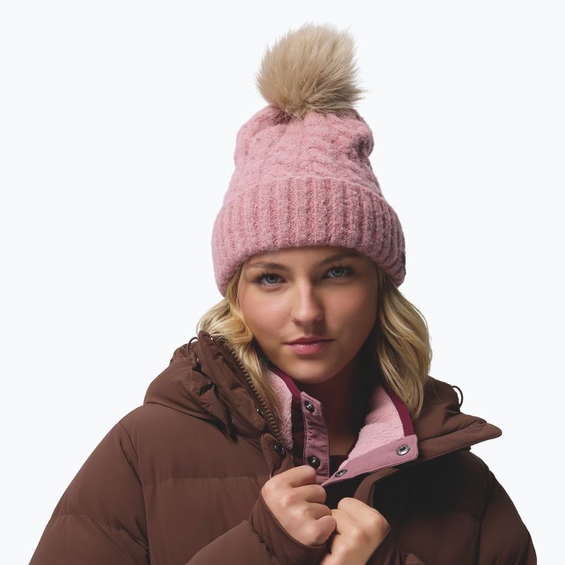 Piumino da donna Columbia Amaze Puff Long Hooded tobacco 12