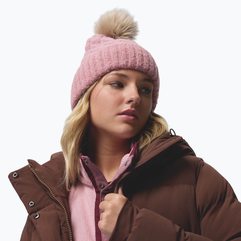 Piumino da donna Columbia Amaze Puff Long Hooded tobacco 13
