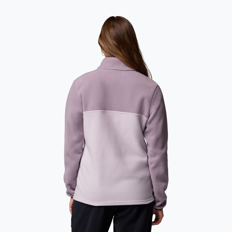 Felpa donna Columbia Benton Springs 1/2 Snap lavender pearl/shale purple/shark 3