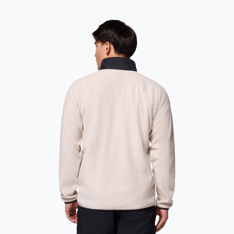 Felpa in pile da uomo Columbia Fast Trek Overlay Full Zip dark stone/black 3