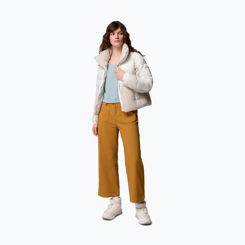 Giacca ibrida donna Columbia Leadbetter Point II Sherpa Hybrid sea salt/dark stone 2