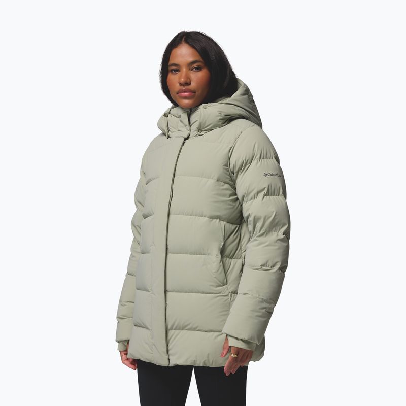 Piumino donna Columbia Amaze Puff Mid Hooded safari 4