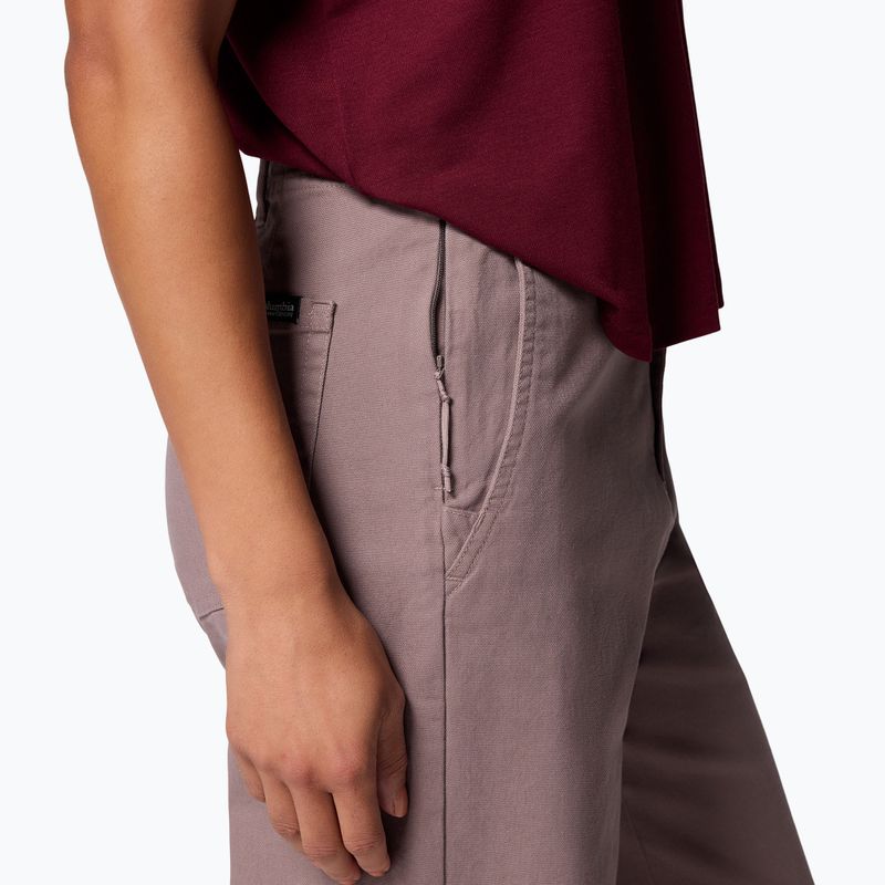 Pantaloni da trekking da donna Columbia ROC Straight Leg iron 7