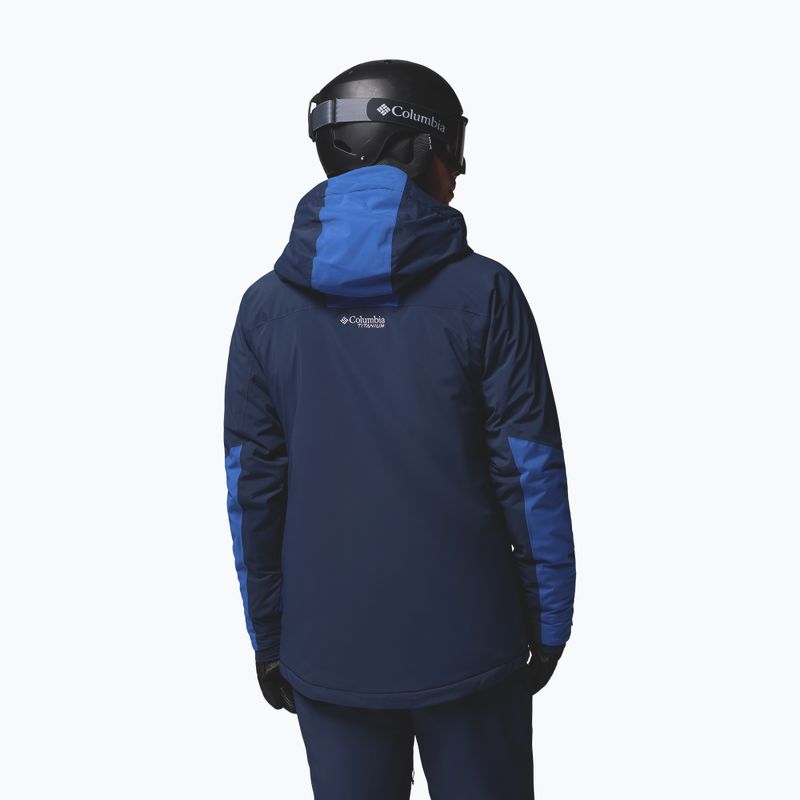 Giacca da sci uomo Columbia Cirque Bowl collegiate navy/mountain blue 3