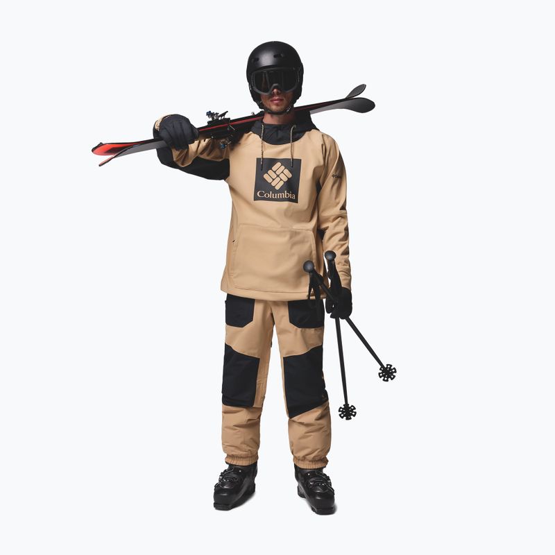 Pantaloni da snowboard uomo Columbia Coreshot canoe/black 2