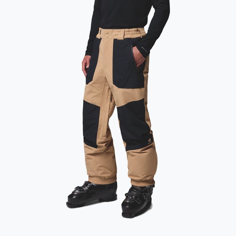 Pantaloni da snowboard uomo Columbia Coreshot canoe/black 4