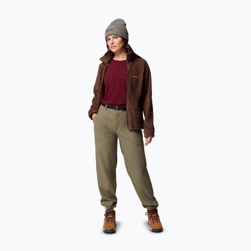 Felpa donna Columbia Benton Springs Full Zip tobacco 5