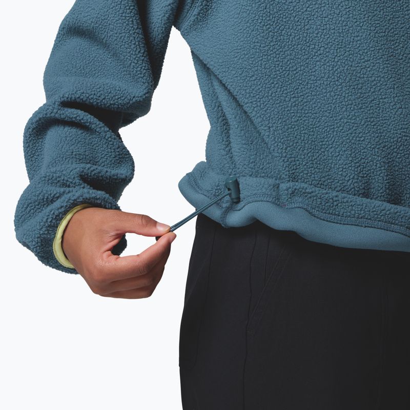 Pile da donna Columbia Helvetia II Cropped Half Snap Fleece everblue/crushed blue/citron haze 6