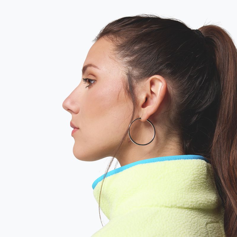 Pile donna Columbia Helvetia II Cropped Half Snap Fleece citron haze/black/compass blue 8