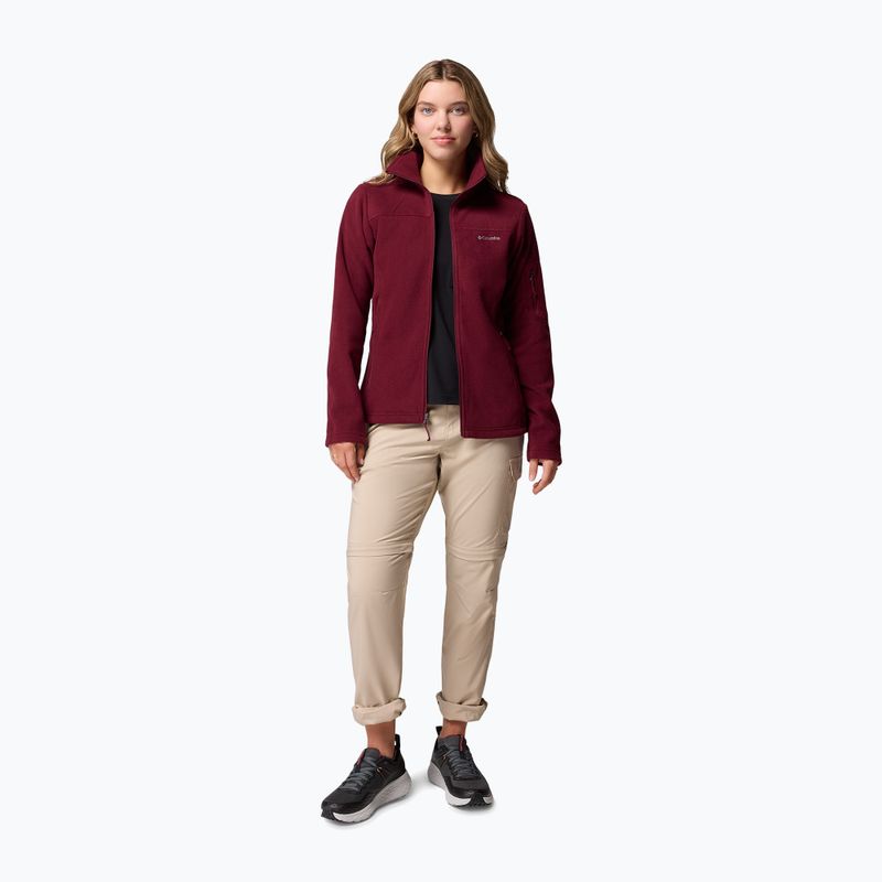Pile da donna Columbia Fast Trek II rich wine 2