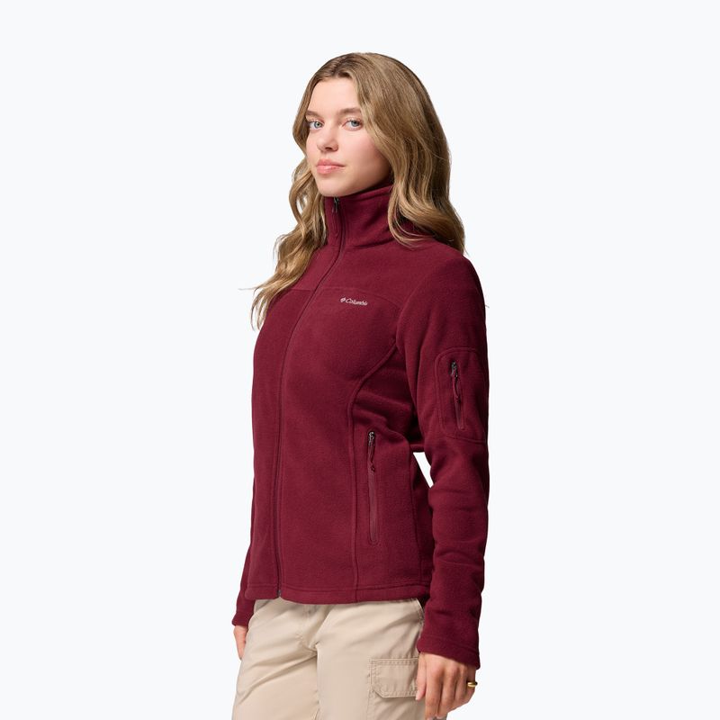 Pile da donna Columbia Fast Trek II rich wine 4