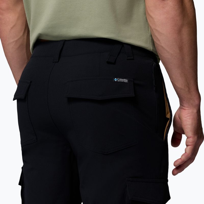 Pantaloni da trekking da uomo Columbia ROC Tech Cargo black 6