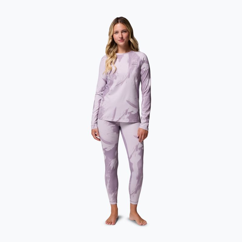 Maglia termica da donna Columbia Omni-Heat Infinity Knit shale purple snowflight tonal 2
