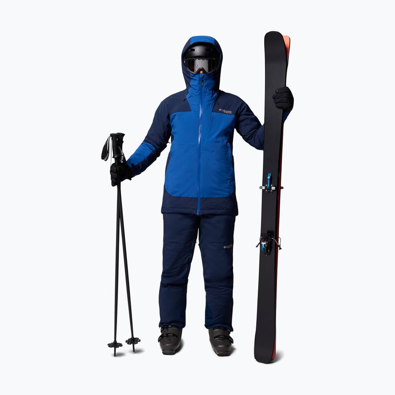 Pantaloni da sci uomo Columbia Cirque Bowl collegiate navy 2