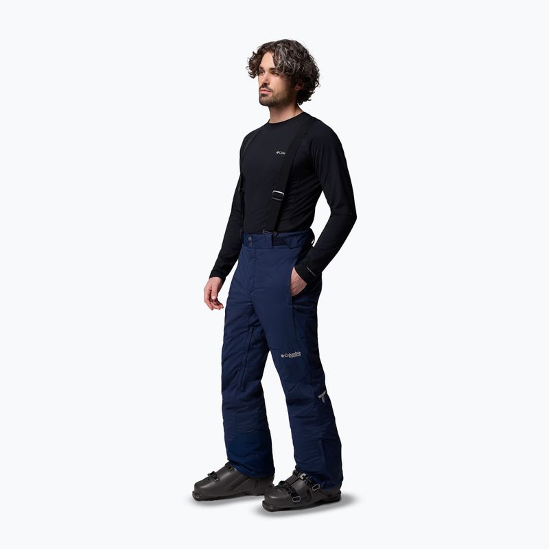 Pantaloni da sci uomo Columbia Cirque Bowl collegiate navy 4