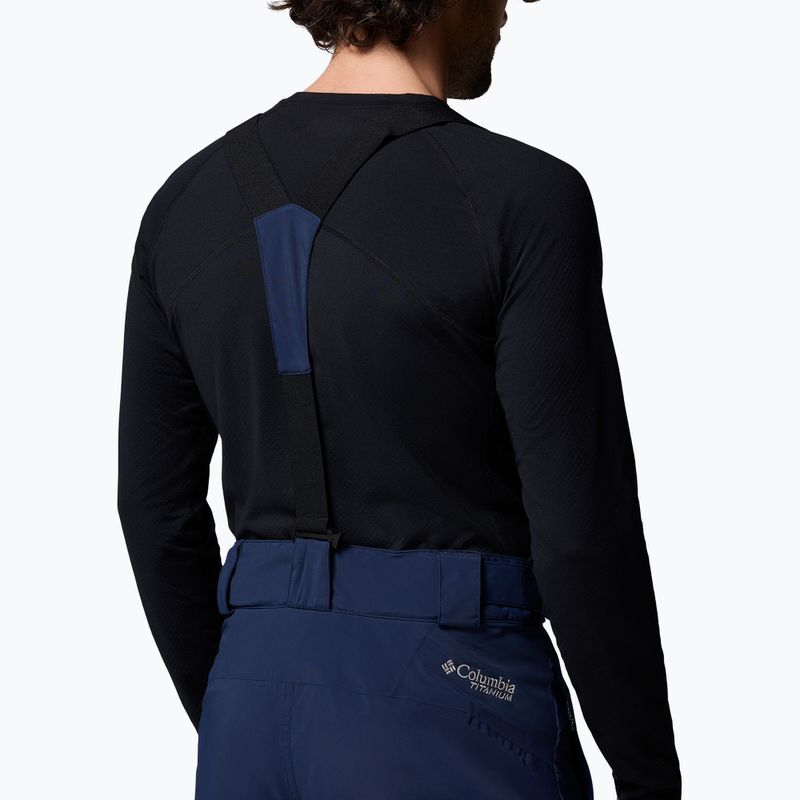 Pantaloni da sci uomo Columbia Cirque Bowl collegiate navy 6