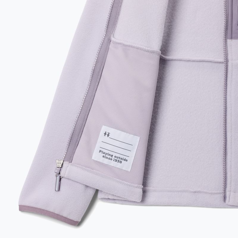 Pile per bambini Columbia Fast Trek IV Fleece Full Zip lavender pearl/shale purple 3
