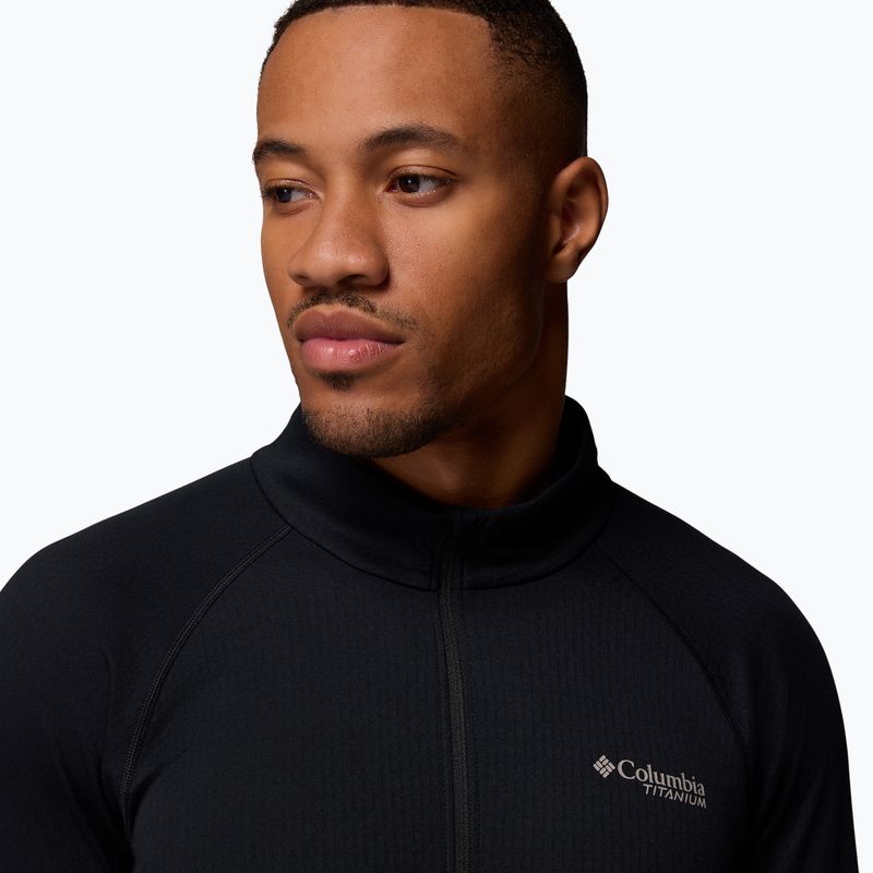 Felpa uomo Columbia DriVenture Half Zip black 5