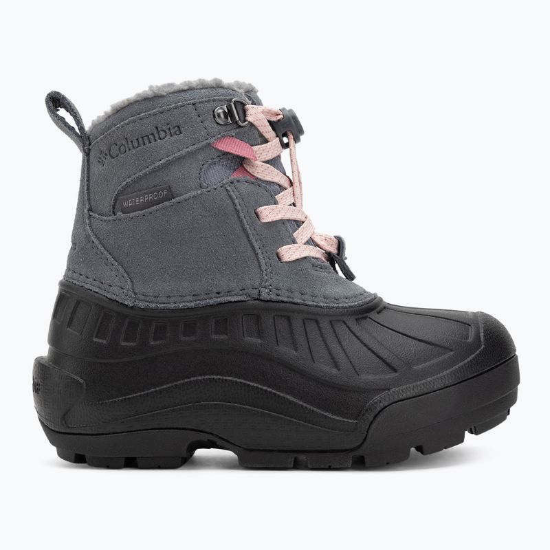 Doposci per bambini Columbia Youth Powderbug Alpine graphite/pink haze 2