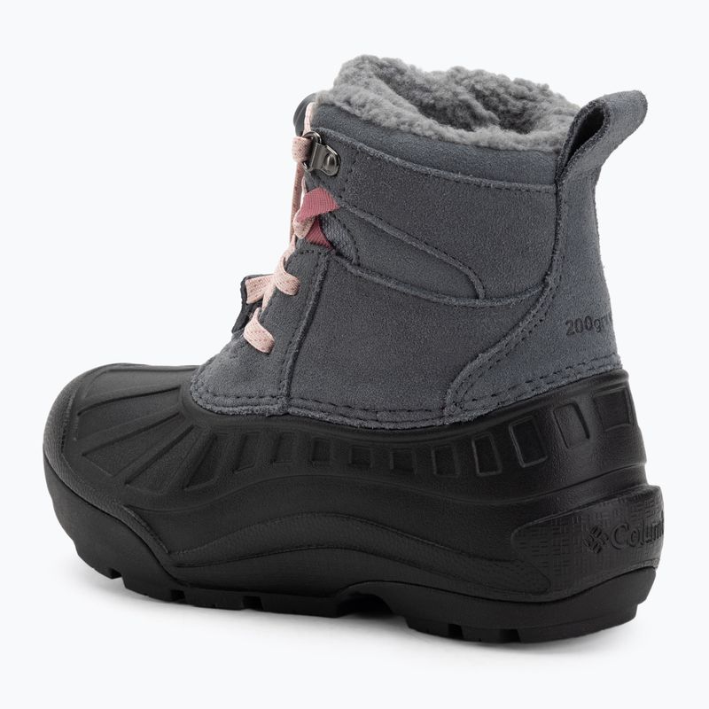 Doposci per bambini Columbia Youth Powderbug Alpine graphite/pink haze 3