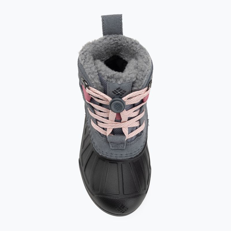 Doposci per bambini Columbia Youth Powderbug Alpine graphite/pink haze 5