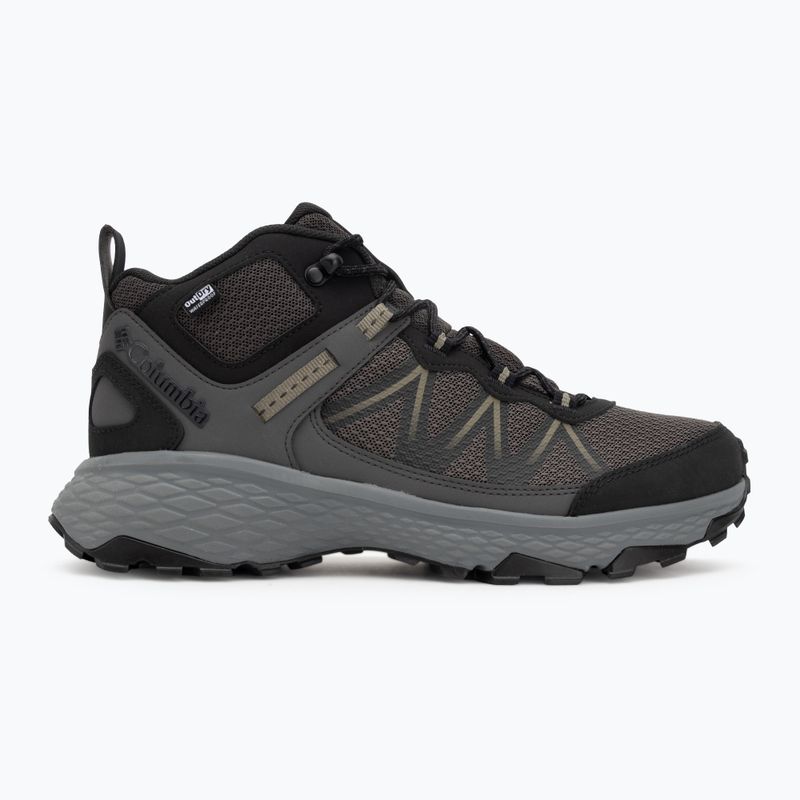 Scarpe da trekking uomo Columbia Peakfreak Rush Mid Outdry dark grey/stone green 2