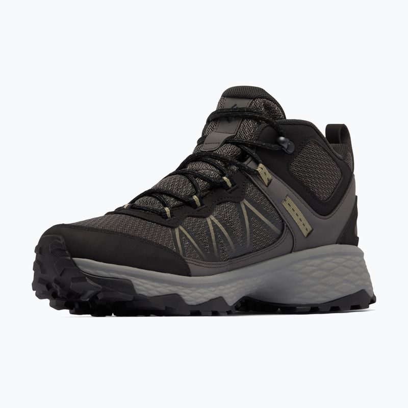 Scarpe da trekking uomo Columbia Peakfreak Rush Mid Outdry dark grey/stone green 9