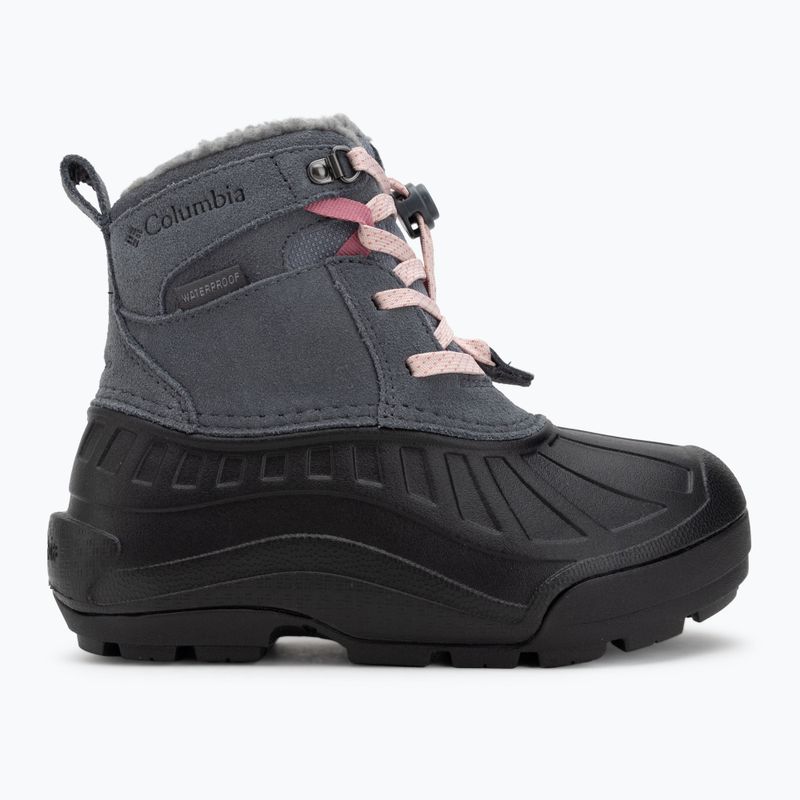 Doposci per bambini Columbia Youth Powderbug Alpine graphite/pink haze 2