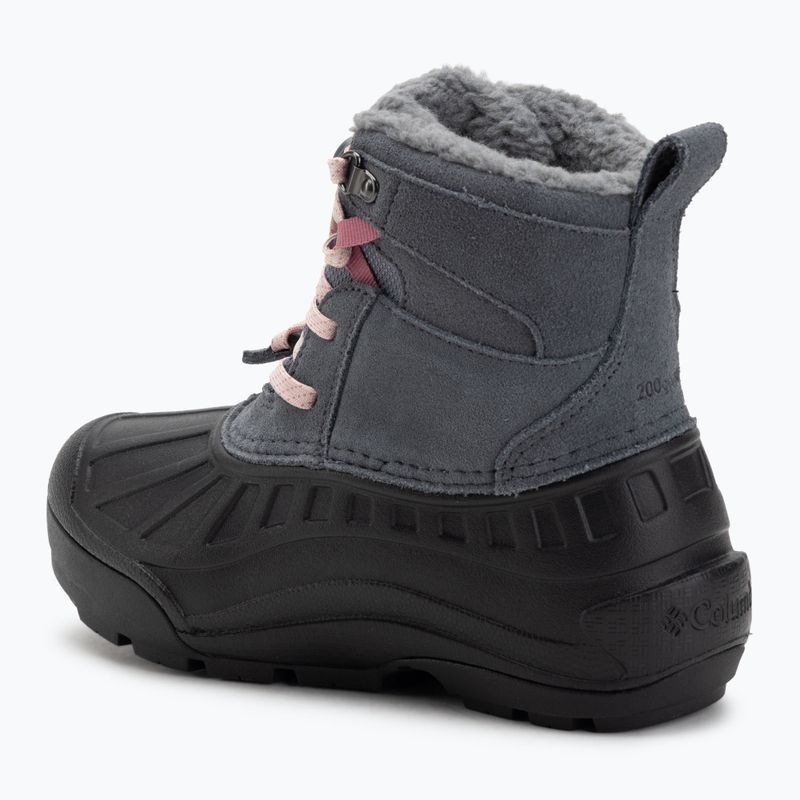 Doposci per bambini Columbia Youth Powderbug Alpine graphite/pink haze 3