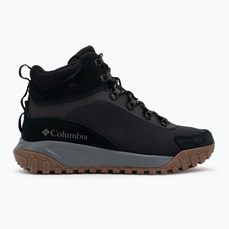 Scarpe da uomo Columbia Burnsider Waterproof black/city grey 2