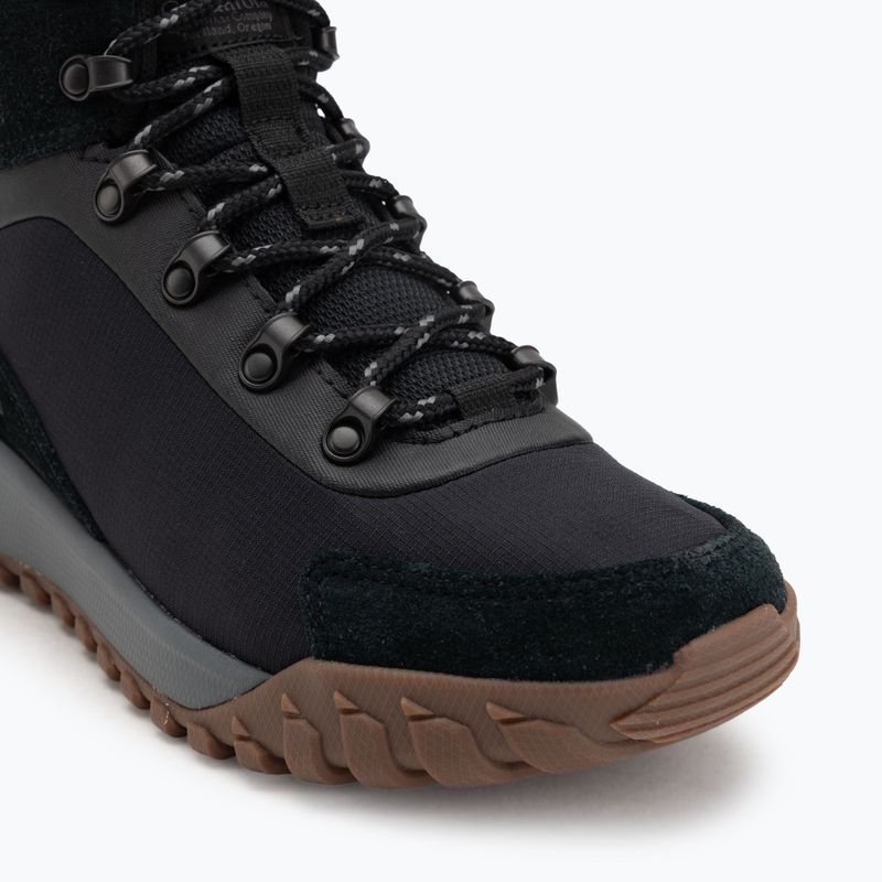 Scarpe da uomo Columbia Burnsider Waterproof black/city grey 7