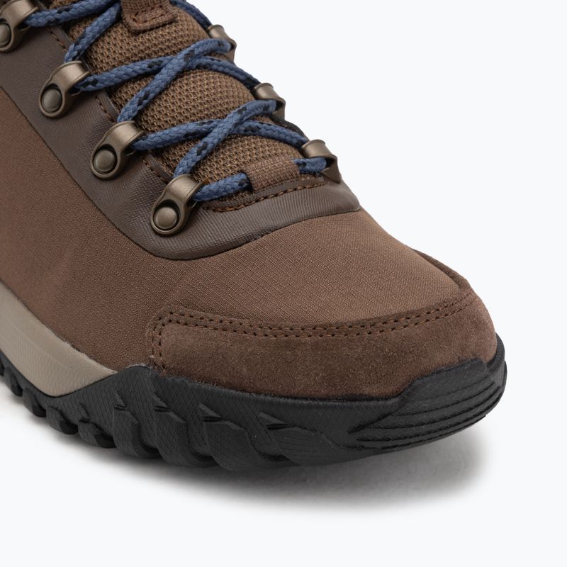 Scarpe da uomo Columbia Burnsider Waterproof dark brown/dark mountain 7