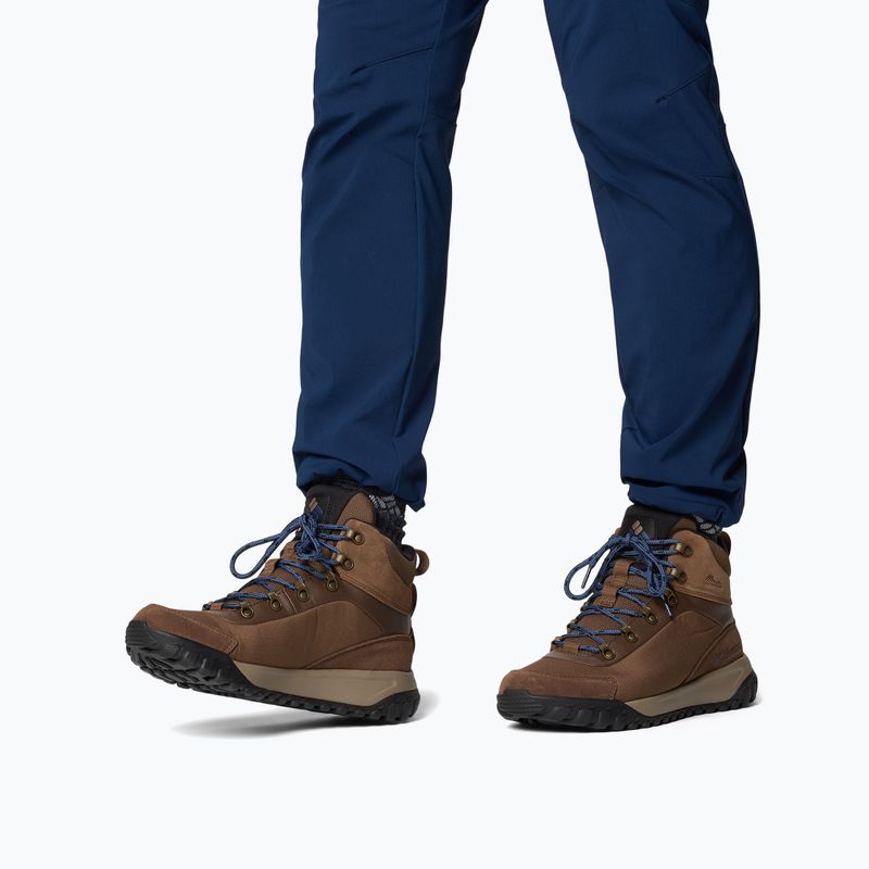 Scarpe da uomo Columbia Burnsider Waterproof dark brown/dark mountain 8