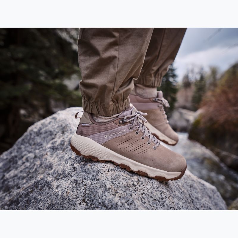 Scarpe da trekking donna Columbia Newton Nimble Leather kettle/cloud grey 9