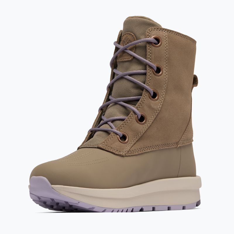 Stivali da neve da donna Columbia Moritza Shield Omni-Heat V2 wet sand/lavender pearl 9