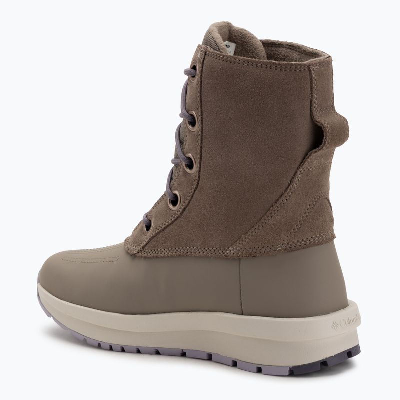 Stivali da neve da donna Columbia Moritza Shield Omni-Heat V2 wet sand/lavender pearl 3