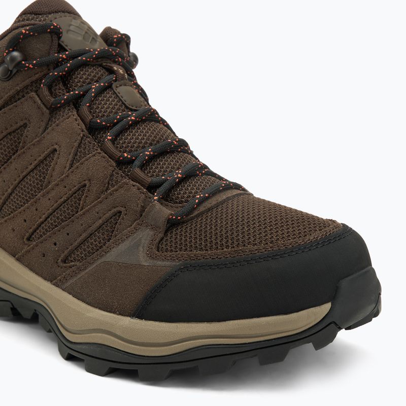 Scarpe da trekking uomo Columbia Redmond IV Mid Wp cordovan/tangy orange 6
