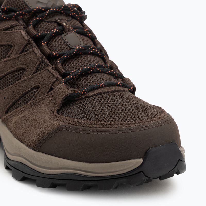 Scarpe da trekking uomo Columbia Redmond IV Low Wp cordovan/tangy orange 7