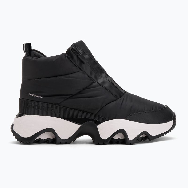 Stivali da neve Sorel Kinetic Impact Puffy Zip da donna nero/nero 2