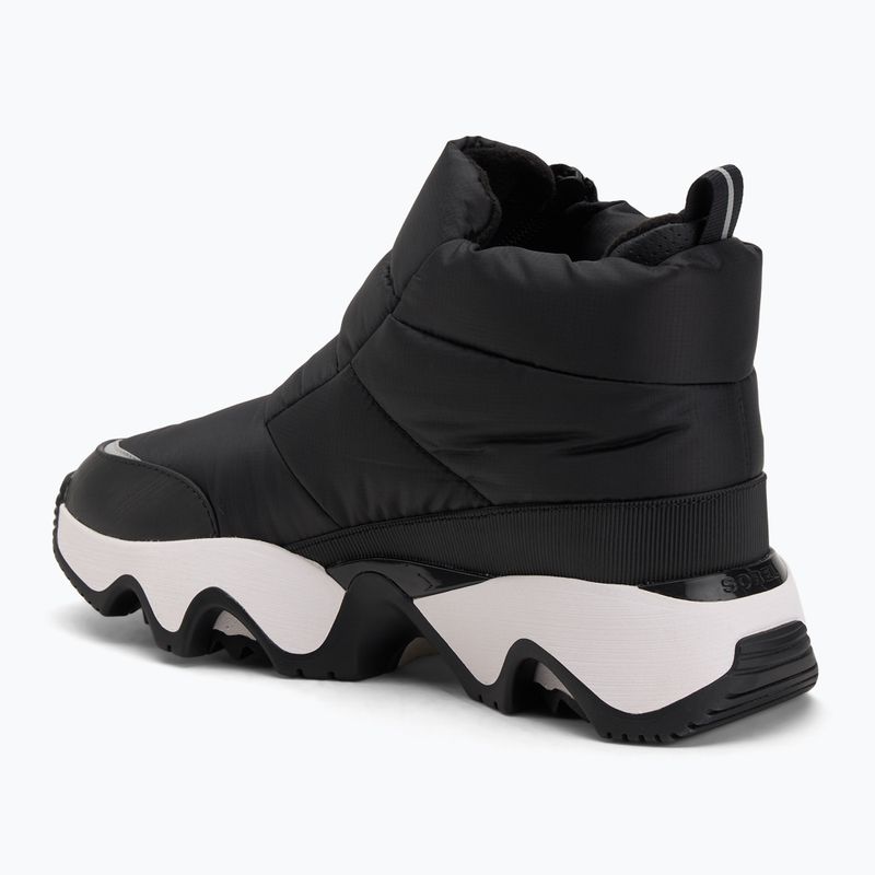 Stivali da neve Sorel Kinetic Impact Puffy Zip da donna nero/nero 3
