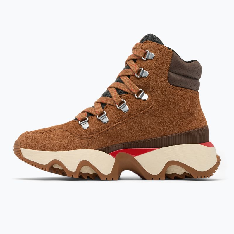 Stivali Sorel Kinetic Impact Conquest Plus da donna in velluto tan/tabacco 10