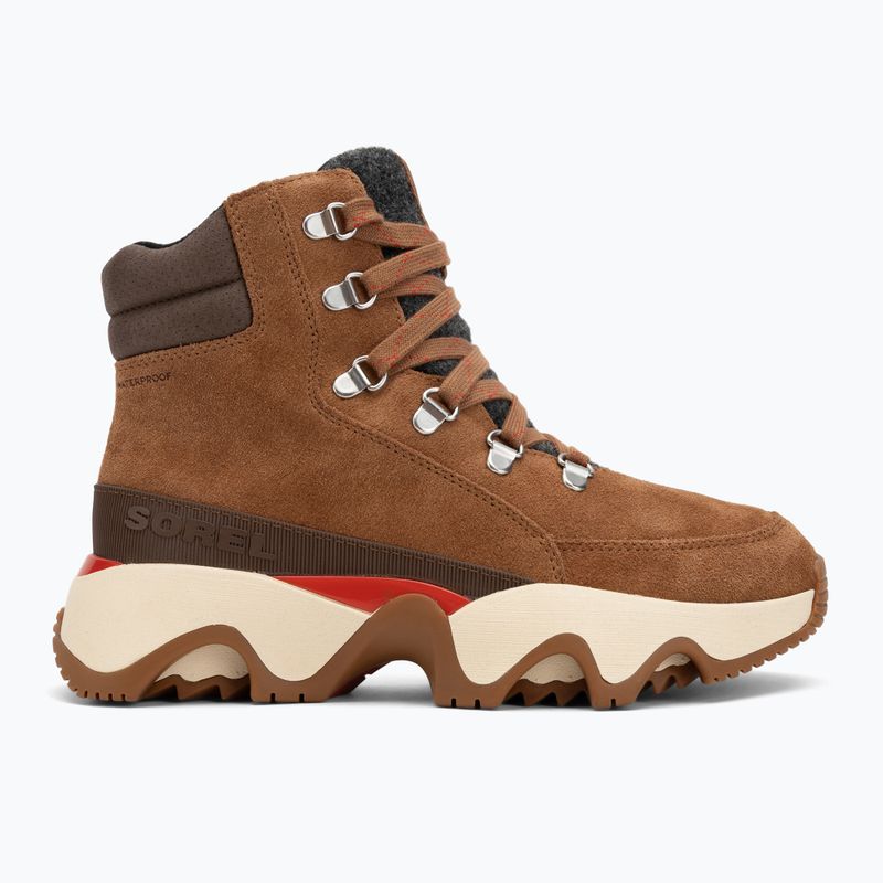 Stivali Sorel Kinetic Impact Conquest Plus da donna in velluto tan/tabacco 2