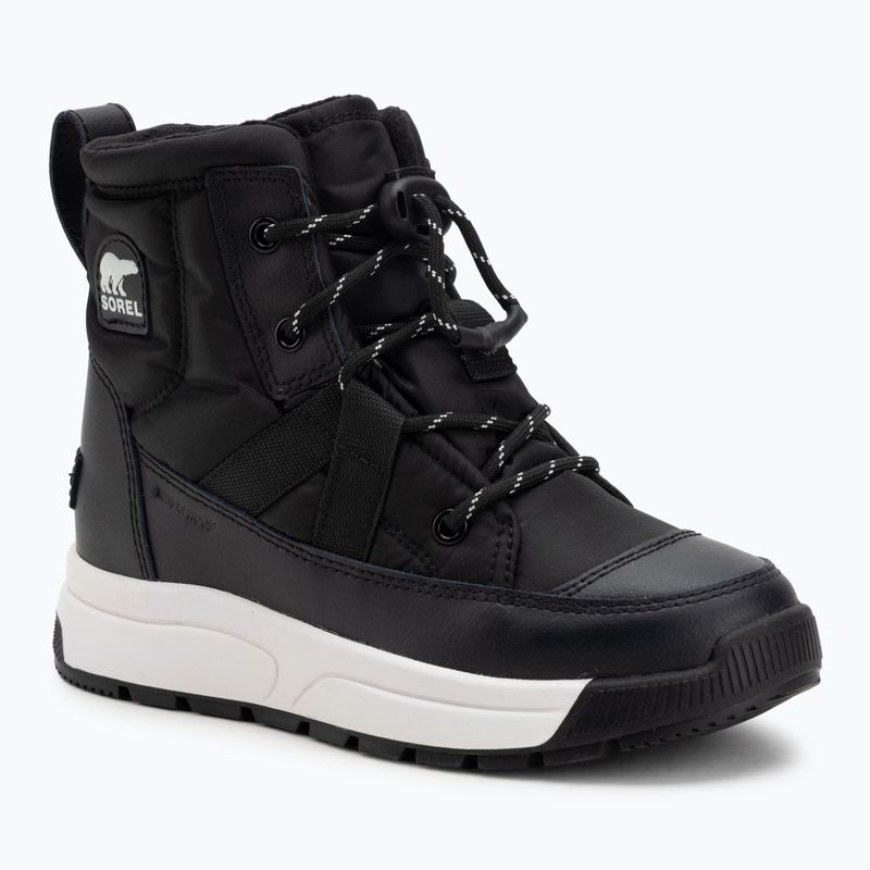 Sorel Youth Whitney Mid Wp nero/sale marino stivali da neve per bambini